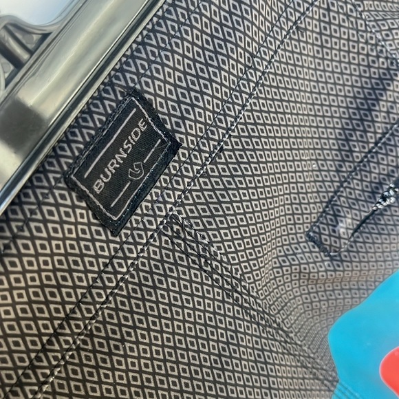 Burnside Striped Board Shorts Size 28 - Picture 3 of 4